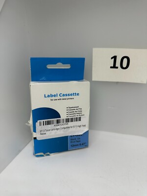 Label Tape Cassette 12mm, TZ-231 NEW Sealed Unbranded Free Shipping