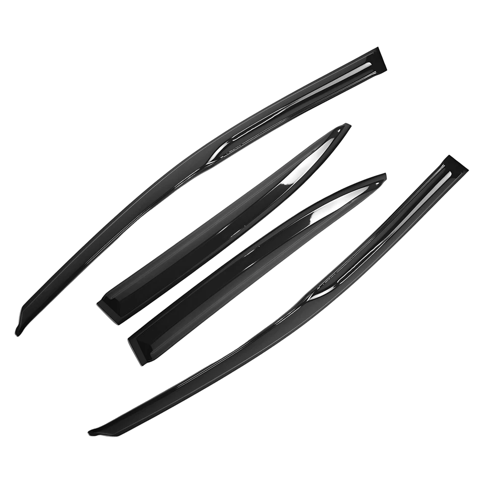 Acura TSX 2004-2008 Mugen Style Window Visor Sun Rain Guard Wind Vent Deflector - Image 3 of 4