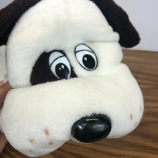 Vintage Cuddle Wit Puppy Dog Bulldog Wrinkles Stuffed Animal Plush Toy Pup