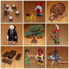 Playmobil   Zubehör Mittelalter Räubergelag...