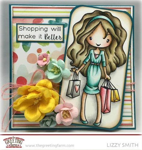 ANYA SHOPS-The Greeting Farm Cling Rubber Stamp-Stamping Craft-Teen/Miss-RETIRED - Picture 7 of 9
