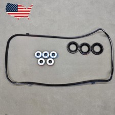 NEW FRONT Valve Cover Gasket SET Tube Seals For V6 Honda Acura 08-17