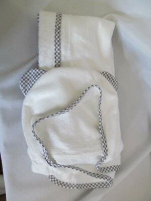 Organic Bamboo Hooded Baby Towel  Extra Large Extra Soft Bath Towel New