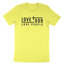 Love God Love People Shirt Faith T-shirt Christian Faith Love God Shirt Religion