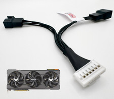 ASUS TUF Gaming 4060 4070 4080 4090 / Ti  OC - 7 Pin Fan Adapter Deshroud Cable