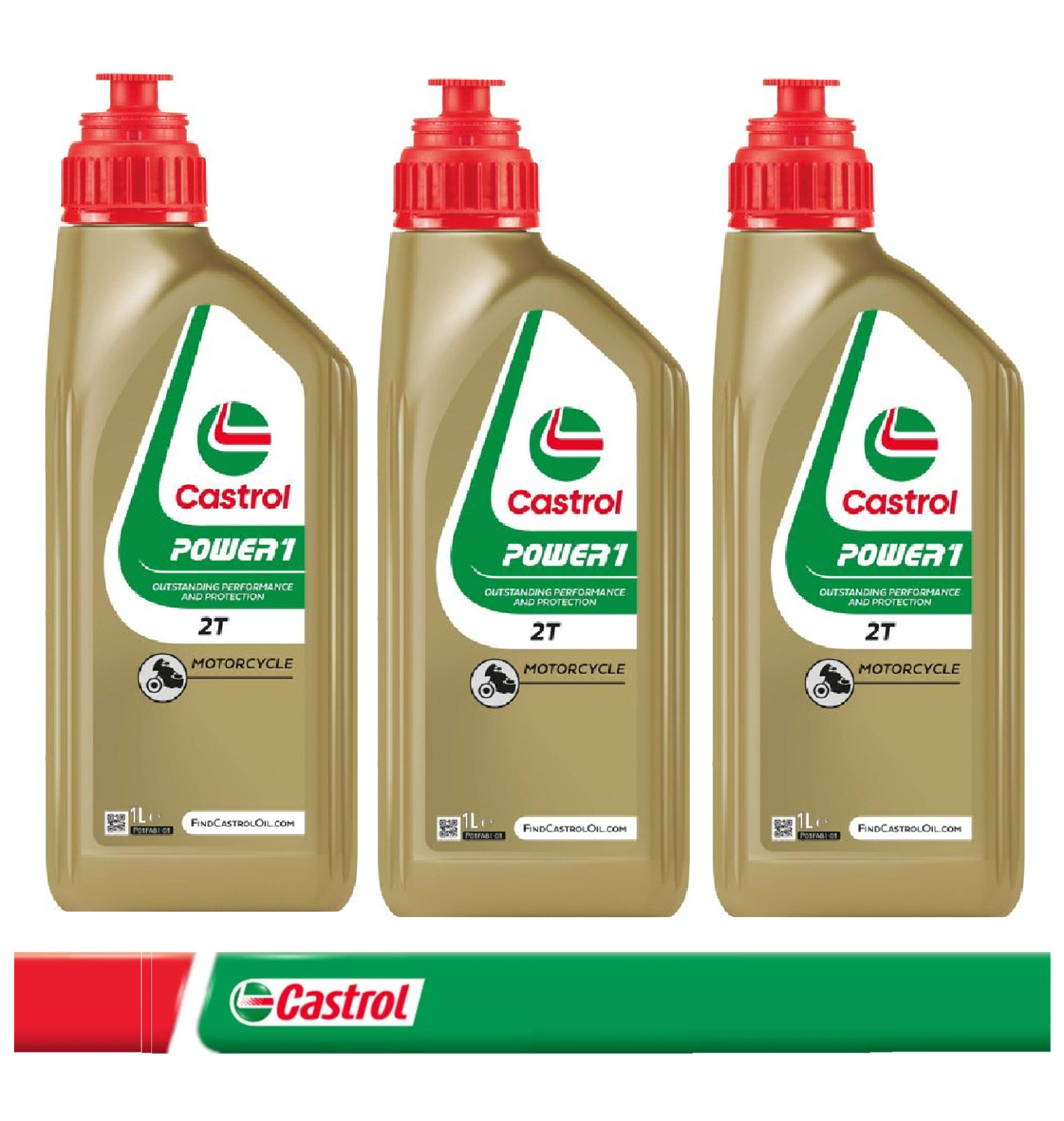OLIO CASTROL 2T SCOOTER POWER OLIO LUBRIFICANTE 100% SINTETICO 2 TEMPI - 3 Litri