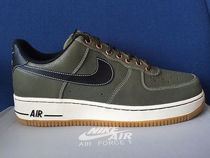 Nike Air Force 1 bajas oliva SZ 7.5 Negro Marrón Foamposite One PRM Boot  488298-206 | eBay