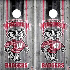 Wisconsin Badgers Officially Licensed Cornhole Products