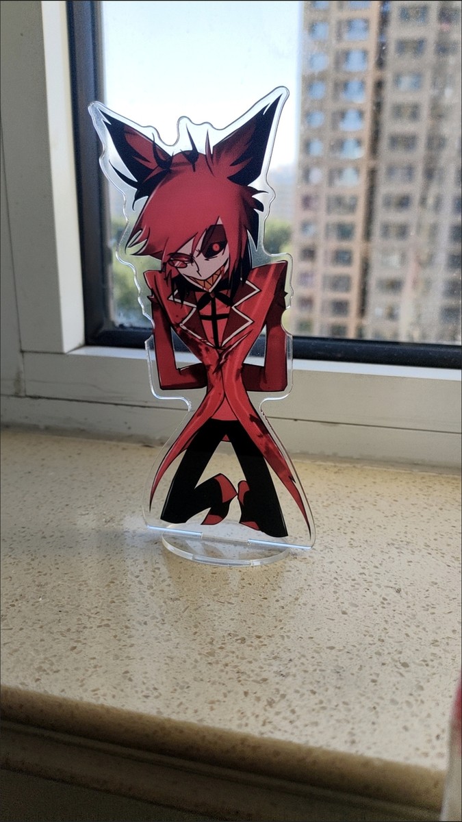 Hazbin Hotel Alastor Cartoon Character Acrylic Stand Figure