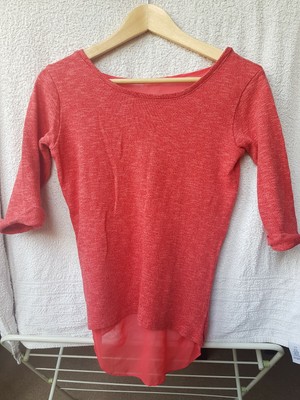 bershka red jumper
