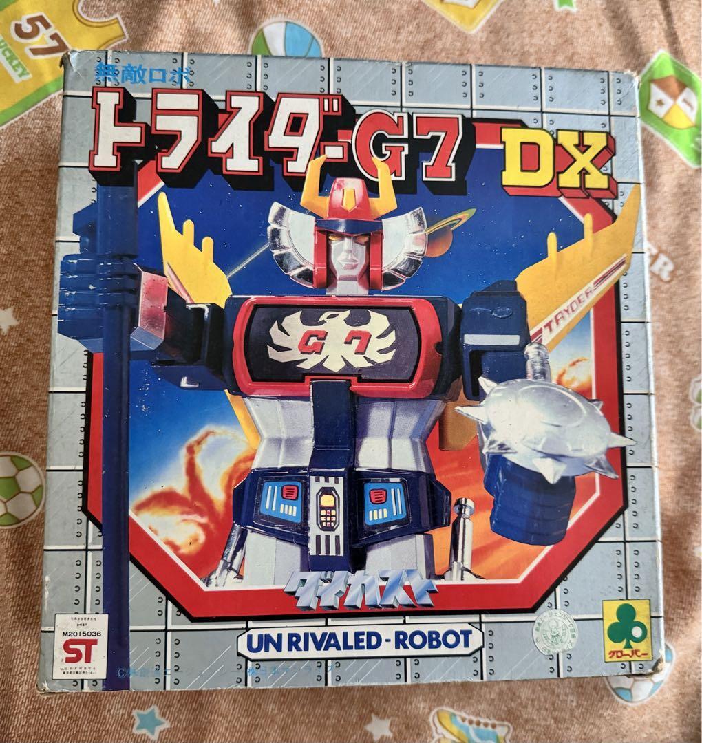 安価 10.Trider G7 Robo Clover / 無敵ロボ トライダーG7 ソフビ 人形