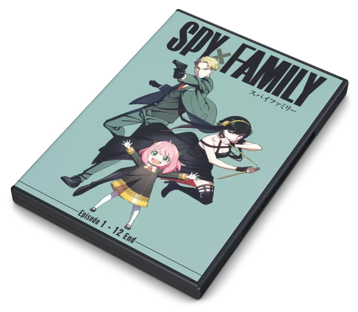 Spy x Family Episodes 1 - 25 English Dubbed Complete Seasons 1 + 2 Anime DVD