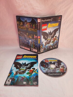 LEGO Batman: The Videogame, PS2, Complete, Authentic!