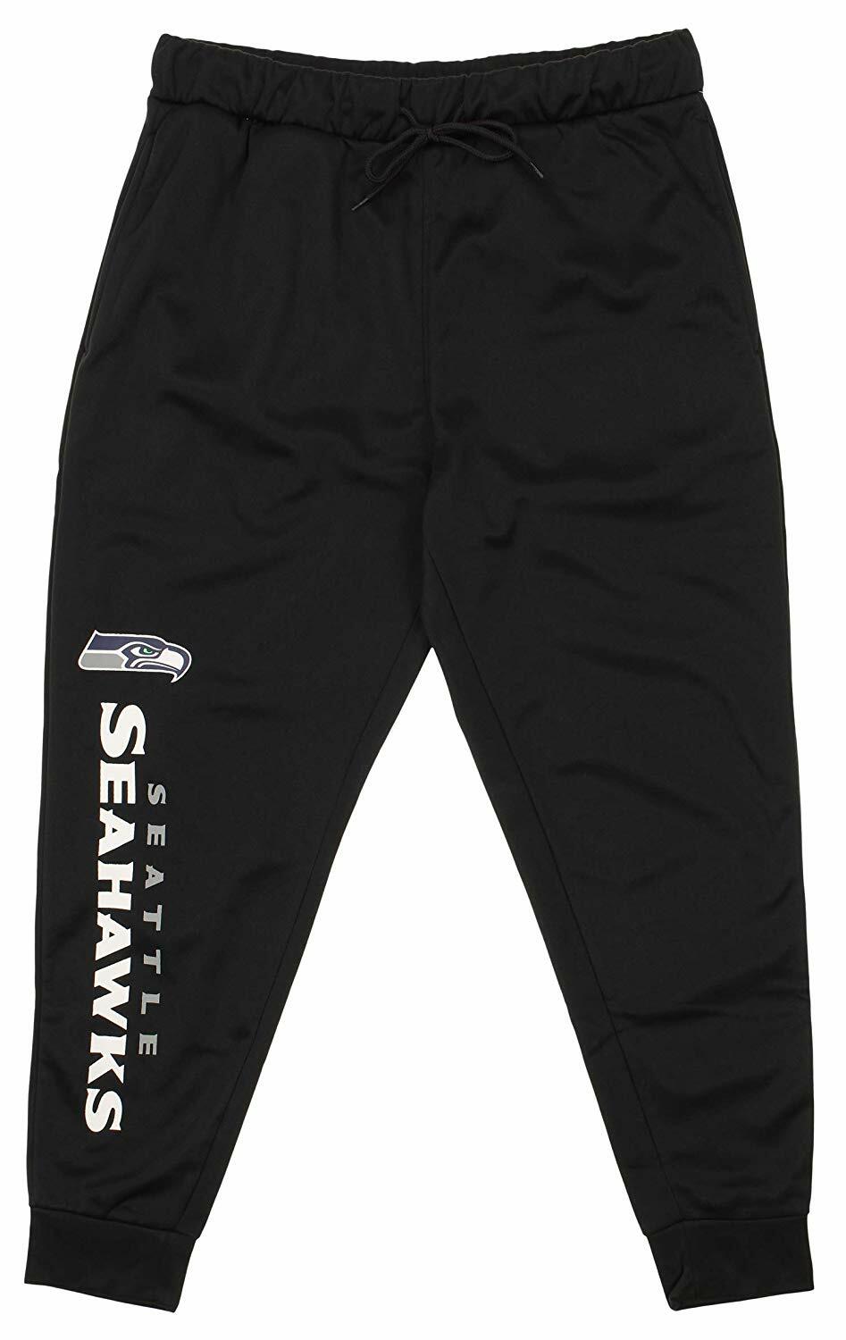 Мужские флисовые кроссовки Zubaz NFL Seattle Seahawks, черный
