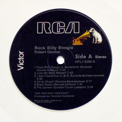 洋楽 BILL MADISON Robert Gordon (2) - Rock Billy Boogie - RCA, RCA Victor - AFL1