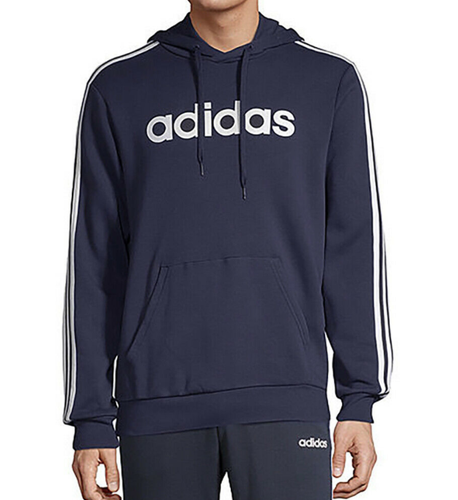 adidas linear logo fleece hoodie