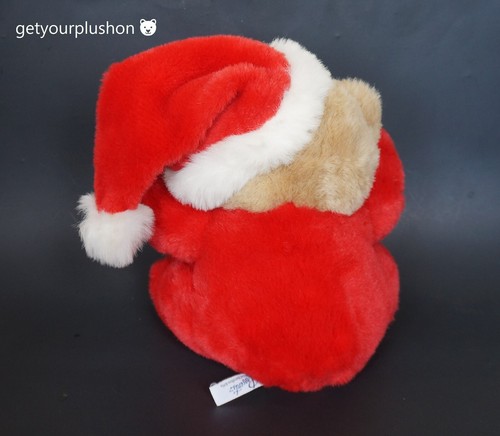 VINTAGE HAMILTON GIFTS PRESENT 1987 CHRISTMAS BEAR 12" PLUSH - Picture 2 of 2