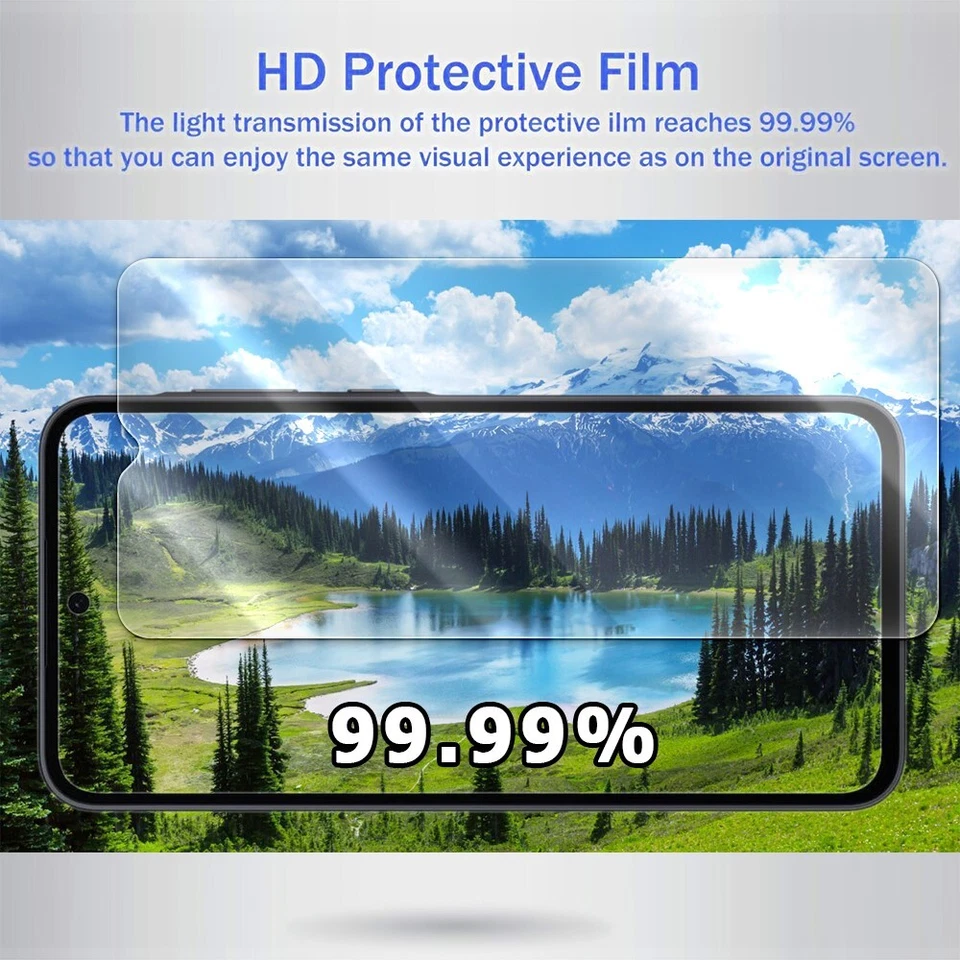 Funda protectora de pantalla TPU anti-rotura anti-rotura amortiguador para teléfono Nokia C300 Foto 3 de 4