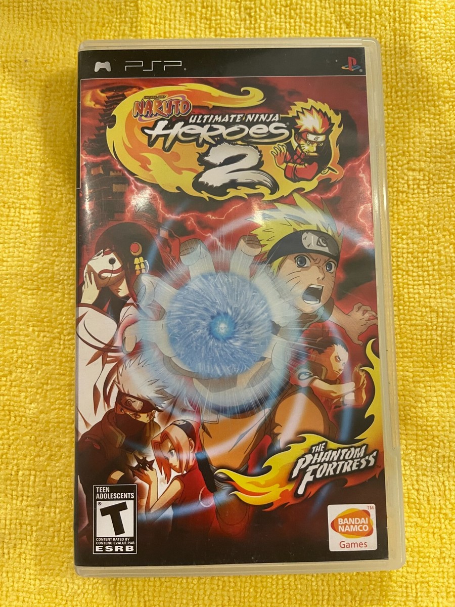 PSP Naruto: Ultimate Ninja Heroes 2 -The Phantom Fortress no game