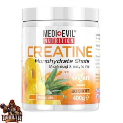 Medi Evil Nutrition Creatine Monohydrate 400g – Pure Power for Muscle Growth