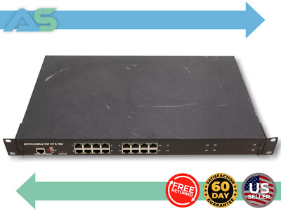 Comtrol DeviceMaster RTS 16-RM 16-Port Device Server RJ45  1E RS-232/422/485