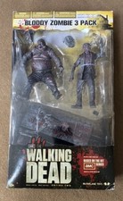 McFarlane Toys The Walking Dead TV: Bloody Black and White Zombie, 3 Pack