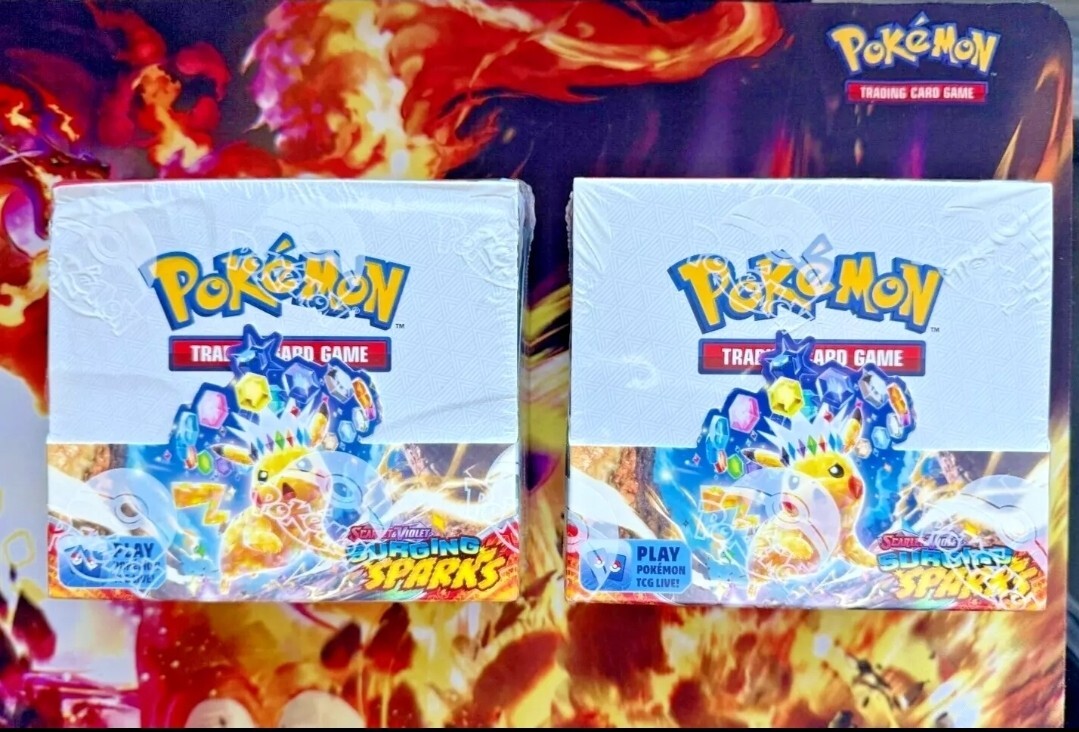 Surging Sparks Booster Box x2 - Pokmon TCG - Brand New Sealed (36 per box) | eBay Surging Sparks Booster Box x2 - Pokmon TCG - Brand New Sealed (36 per box) | eBay