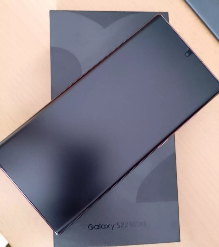 Samsung Galaxy S22 Ultra SMS908B/DS 128GB Burgundy (Ohne Simlock