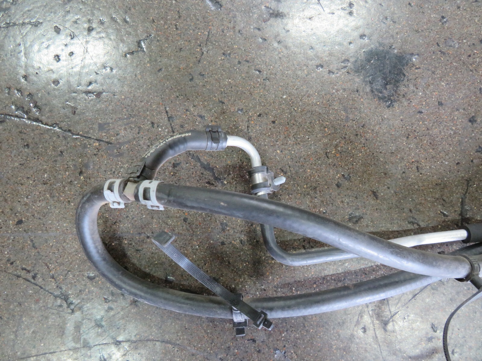 Lamborghini Gallardo LP550,560,570, Coolant Breather Tube, Used, P/N 400121465
