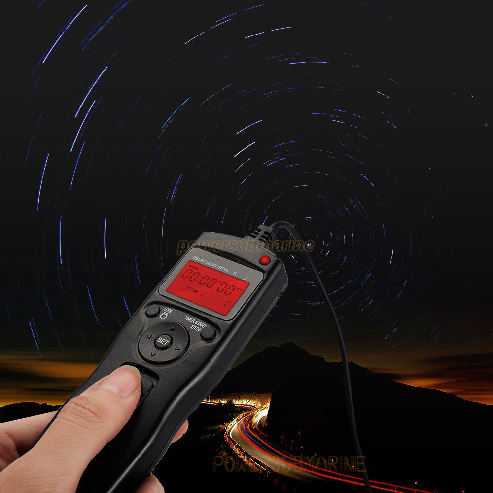 Timer Remote shutter release S2 for SONY A58 NEX-3NL A7II A7S A7R A6000 Camera