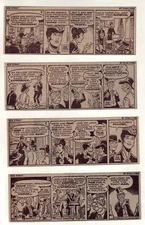 Rick O'Shay by Stan Lynde - 23 scarce daily comic strips from October 1976