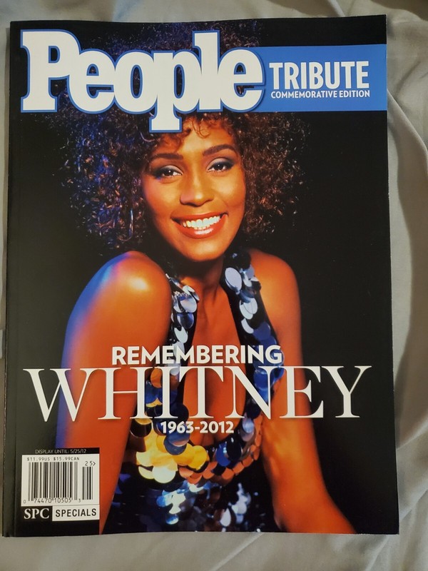 People Magazine, Commemorative Edition, Remembering, WHITNEY HOUSTON 1963-2012