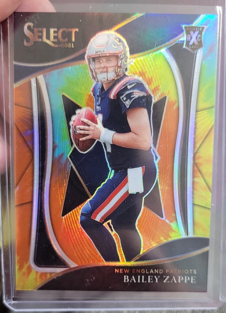 2021 Select bailey zappe XRC Tie Dye /25