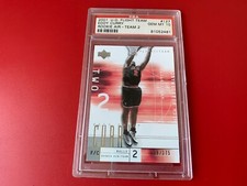 Eddy Curry Bulls 2001 UD Flight Team Rookie Air /375 Card #127 PSA 10 Gem Mint
