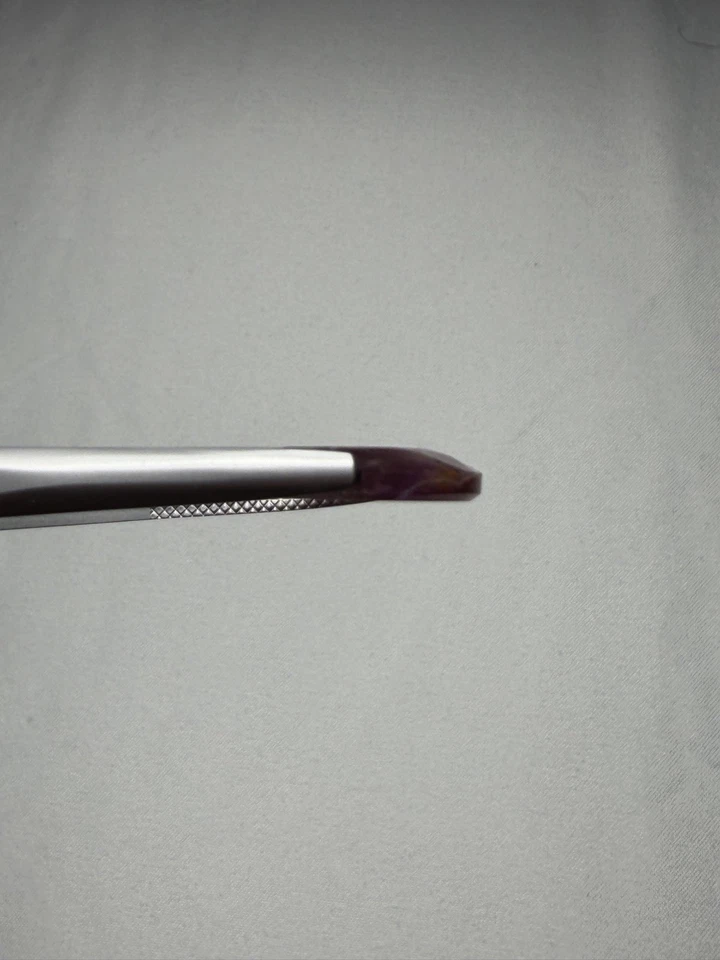 S026- Super Siete, Piedra de Melodía, Cristal Sagrado, Armonía, Cacoxenita en Amatista Foto 3 de 4