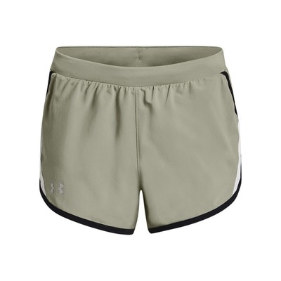 Under Armour UA Fly By 2.0 Damenshorts in Grün