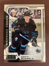 Antti Suomela #181 - 2018-19 O-Pee-Chee Platinum - Marquee Rookies