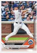 Pete Alonso - HOME RUN KING New York Mets - 2025 Topps Now #553 *Presale*