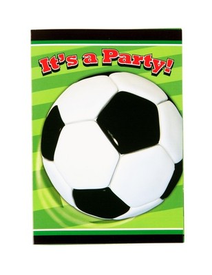 Amscan 4 8ct Perfect Soccer themed Parties Multicolor 5 Inch Functional 3D