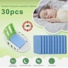 30-90PCS Mosquito R-epellent Tablets Sheet Anti Mosquito Pest Indoor Non-toxic