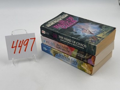 Margaret Weis, Tracy Hickman, Death Gate Bantam Three Book PB Lot