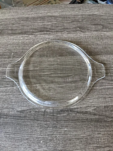 PYREX 474-C CLEAR GLASS LID REPLACEMENT CASSEROLE LID TAB HANDLES FREE USA SHIP