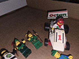🔥Vintage LEGO Forest Men Woman, Race Car, Sailors, Minifigs. Rare! See Pics!!🔥