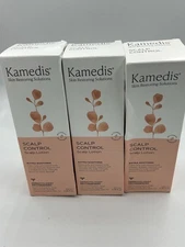 3 KAMEDIS Scalp Control Extra Soothing Lotion Dry & Itchy Scalp 3.38 FL oz. NEW