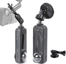 Rear View Mirror Holder Suction Cup Kit for Insta360 X6/X5/X4