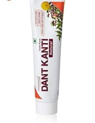 5x Patanjali Dant Kanti Dental Cream Regular Toothpaste 200gm each + Free ship.