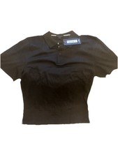 Ted Baker Men's 2 Button Polo Black Size 3