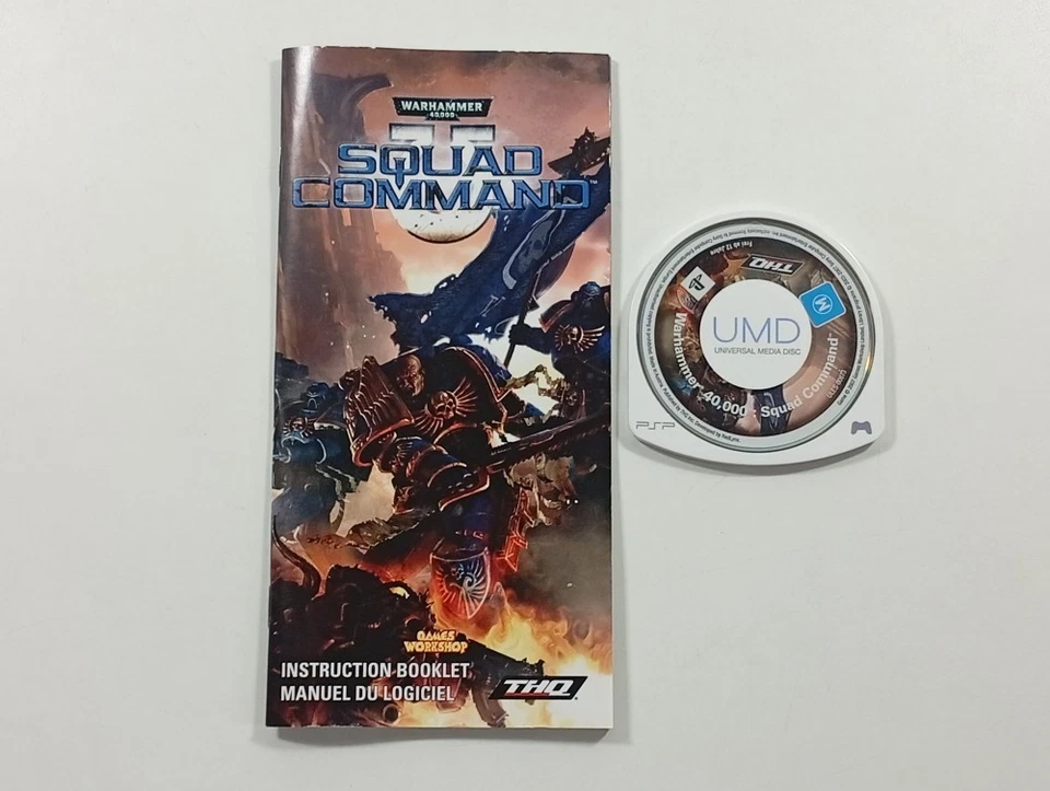 WARHAMMER 40000 SQUAD COMMAND SONY PLAYSTATION PORTABLE (PSP) FR OCCASION - Photo 4/4