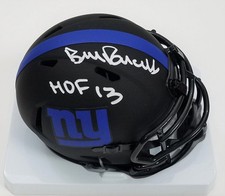 Bill Parcells Autographed New York Giants Eclipse Mini Helmet W/ HOF 13 Beckett 