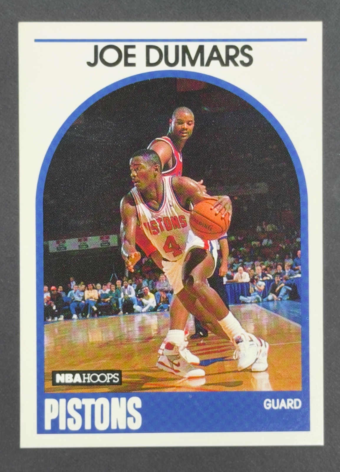 1989-90 Hoops #1 Joe Dumars Detroit Pistons Vintage NBA Card 🔥